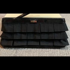 Kate Spade ♠️ black wristlet/clutch
